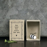 Bee Bold Bee Brave Bee You Box Hugs Hamper